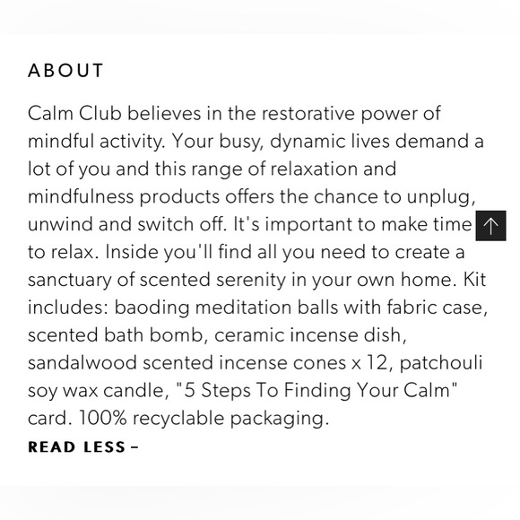 Calm Club Relaxation Rituals box by Luckies of London - Picture 11 of 11